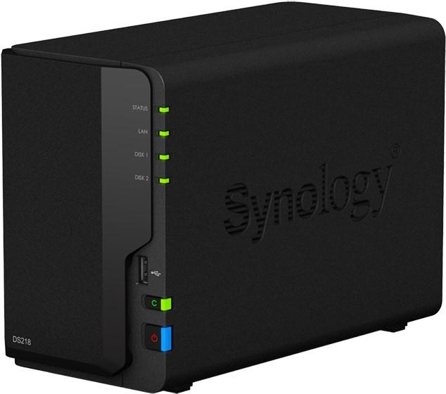 Produktbild Synology Ds218 (2 x 8 TB, WD Red Plus)