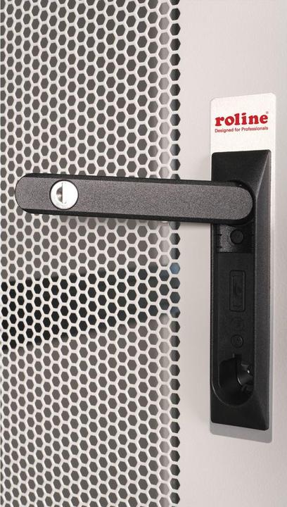 Actual product image Roline 19-inch server cabinet Basic 26 U (26 RU, 19 inch rack)