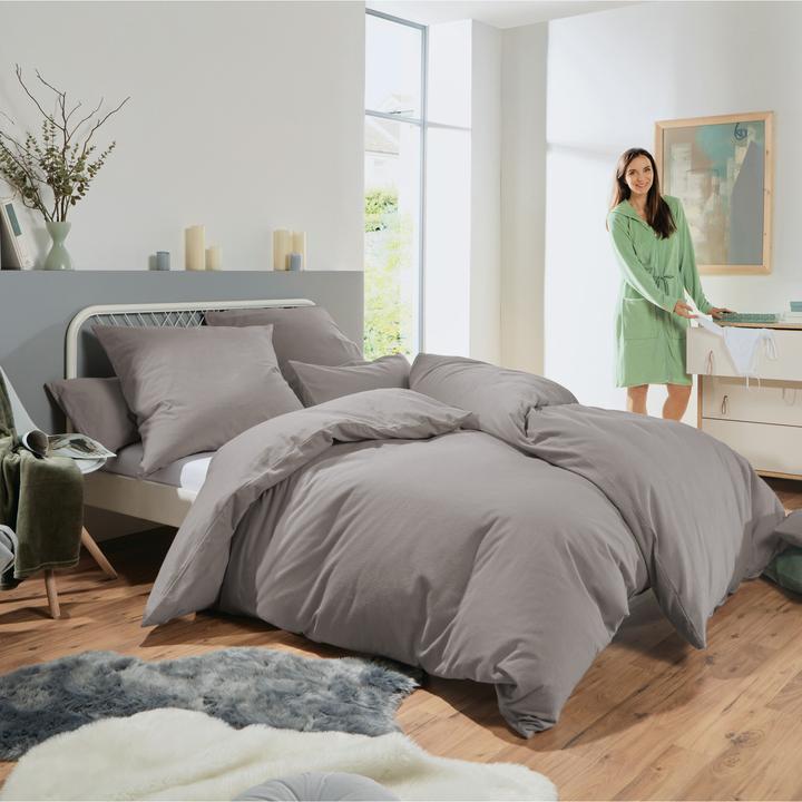 Immagine prodotto Erwin Müller Biancheria da letto "Nördlingen (Copripiumino, 135 x 220 cm, 40 x 80 cm)