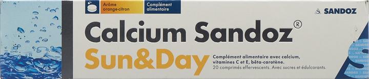 Actual product image Sandoz Sun Day (20 Piece, Effervescent tablet, 126 g)