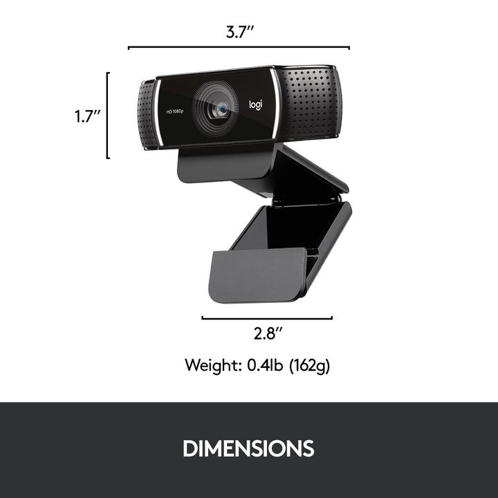 Actual product image Logitech C922 Pro Stream (2 Mpx)