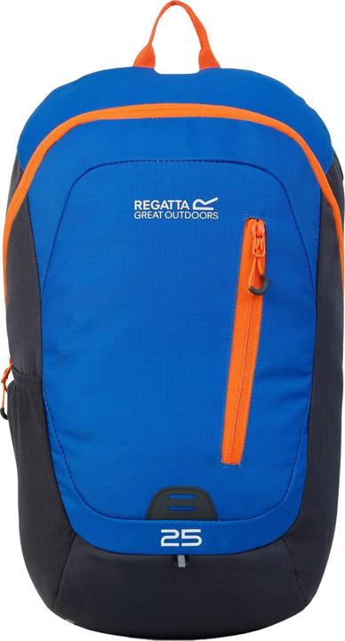 Dark Blue, Bright Orange, Medium grey