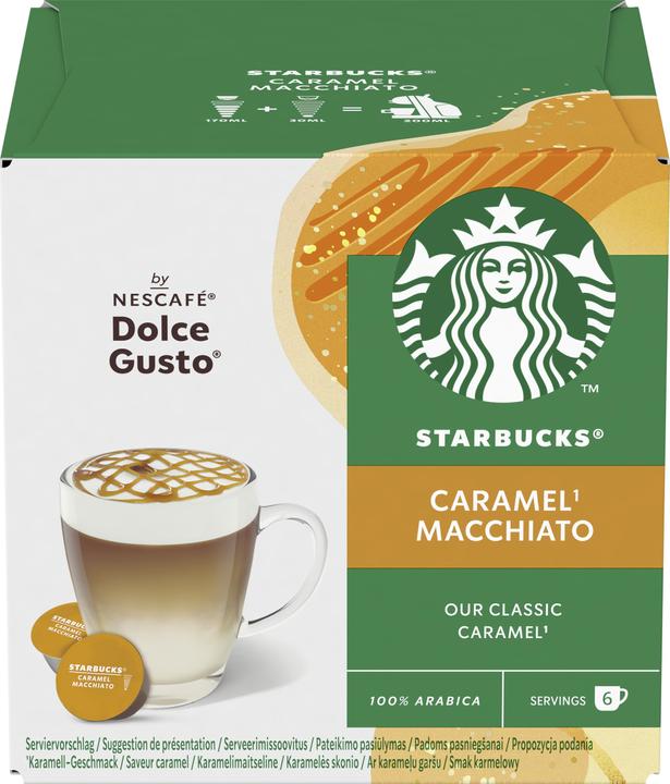 Starbucks Caramel Macchiato by Nescafé Dolce Gusto (6 x Port.)