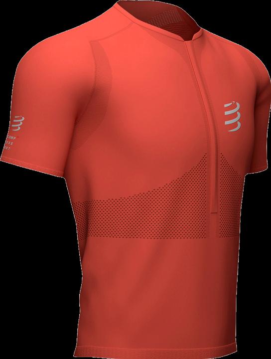 Compressport Trail-T-Shirt mit kurzen Ärmeln "Trail half-zip short sleeves" Herren (XS, S, M, L, XL)