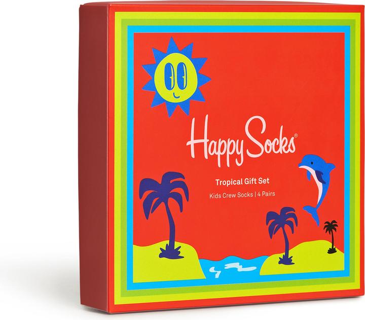 Actual product image Happy Socks Tropical Gift Set (pack of 4, 33 - 35)