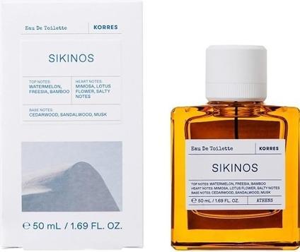 Actual product image Korres SIKINOS Eau de Toilette (Eau de toilette, 50 ml)