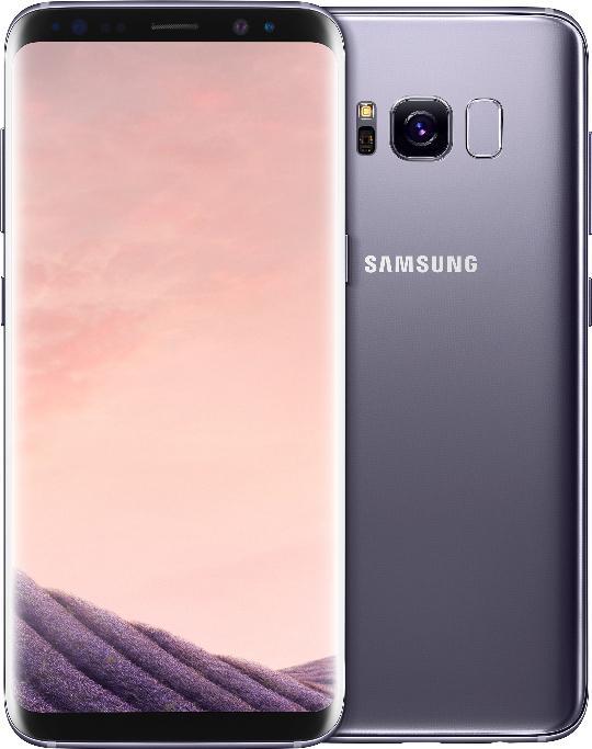 Actual product image Samsung Galaxy S8 (64 GB, Orchid grey, 5.80", Single SIM, 12 Mpx, 4G)
