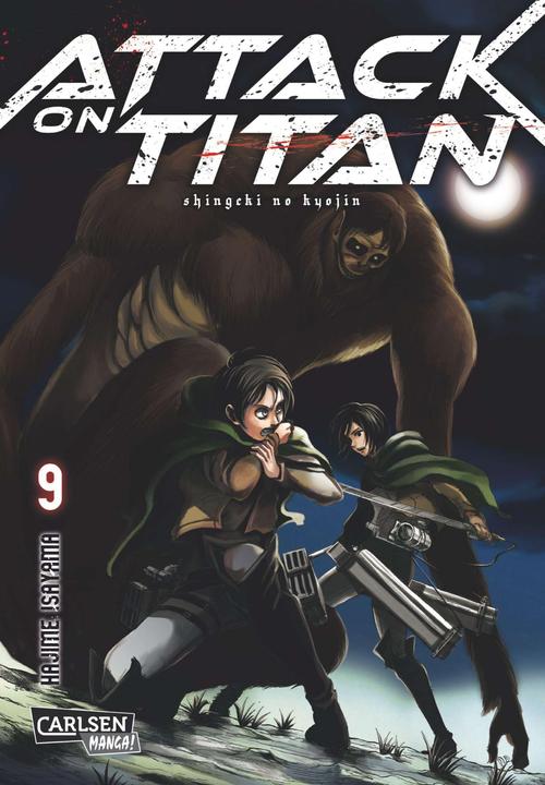 Actual product image Attack on Titan, Band 9 (German, Hajime Isayama, 2015)