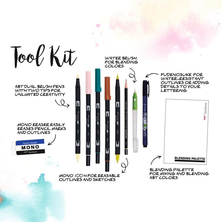 Actual product image Tombow Painter Blended (Pink, Rose, 6 x)