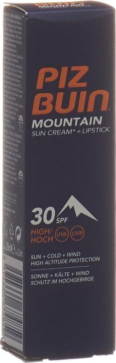 Piz Buin Mountain (Sun stick, Suntan cream, SPF 30, 20 ml, 36 g)