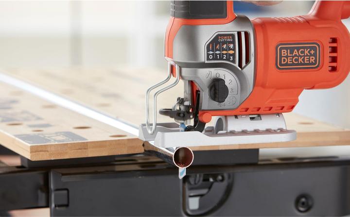 Productafbeelding Black & Decker B&D pendelactie decoupeerzaag BES610K-QS