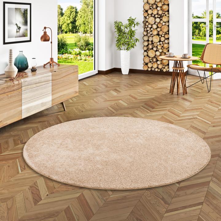 Actual product image Snapstyle High pile velour carpet Mona (Ø 200 cm)