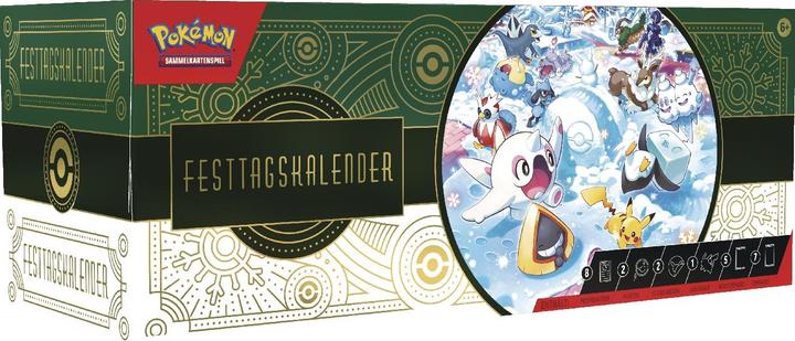 Actual product image Pokémon Festive calendar