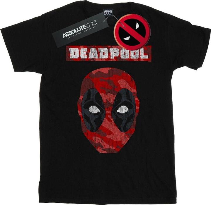 Deadpool Camo Head TShirt (M)