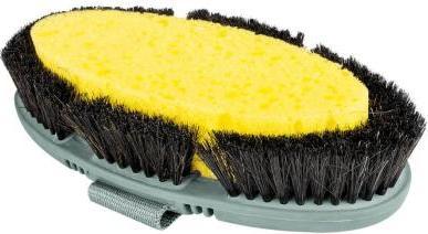 Actual product image Waldhausen Flex Waschbürste für Pferde Grün