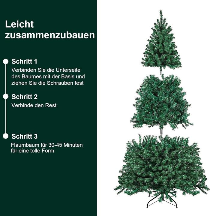 Actual product image Cbx Artificial Christmas tree 180cm (180 cm)