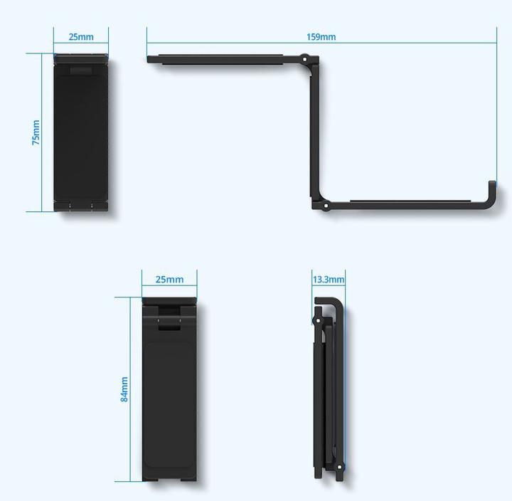 Actual product image Zalman Headset Hangar Aluminum