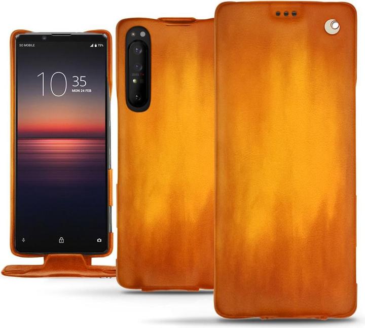 Actual product image Noreve Leather cover vertical (Sony Xperia 1 II)