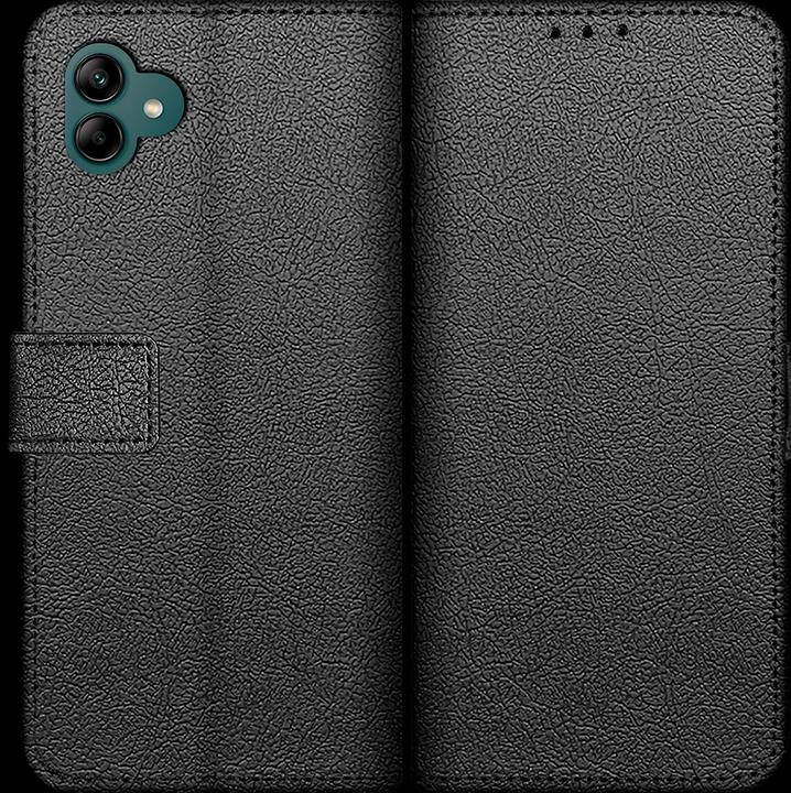 Actual product image Cazy Book Case Compatible with Samsung Galaxy A04 - Foldable Leatherette Cover - (Samsung Galaxy A04)