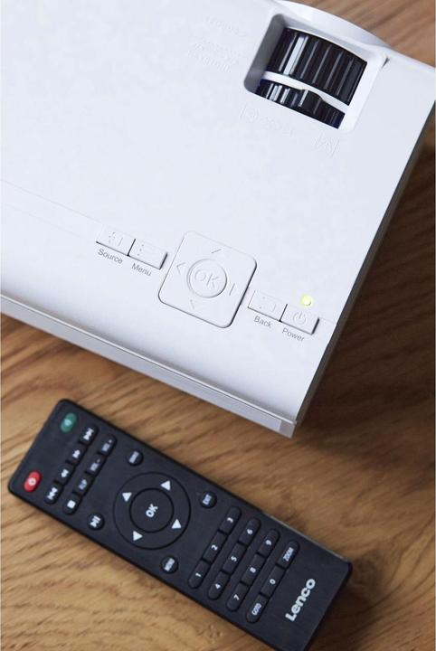 Actual product image Lenco LPJ-280WH (WVGA, 2800 lm)