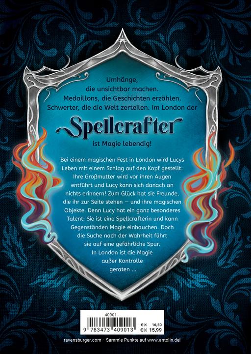 Produktbild Ravensburger Spellcraft, Band 1: Die Magie der silbernen Flamme (Deutsch, R.L. Ferguson, 2025)