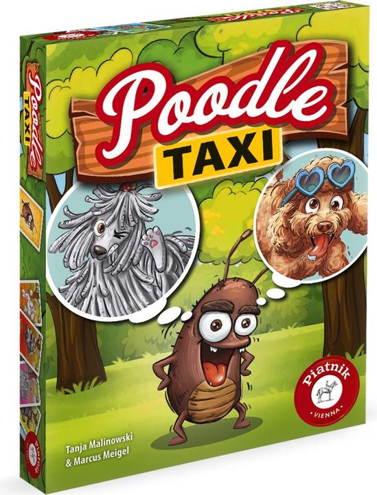 Actual product image Piatnik Poodle Taxi (German, French, English)