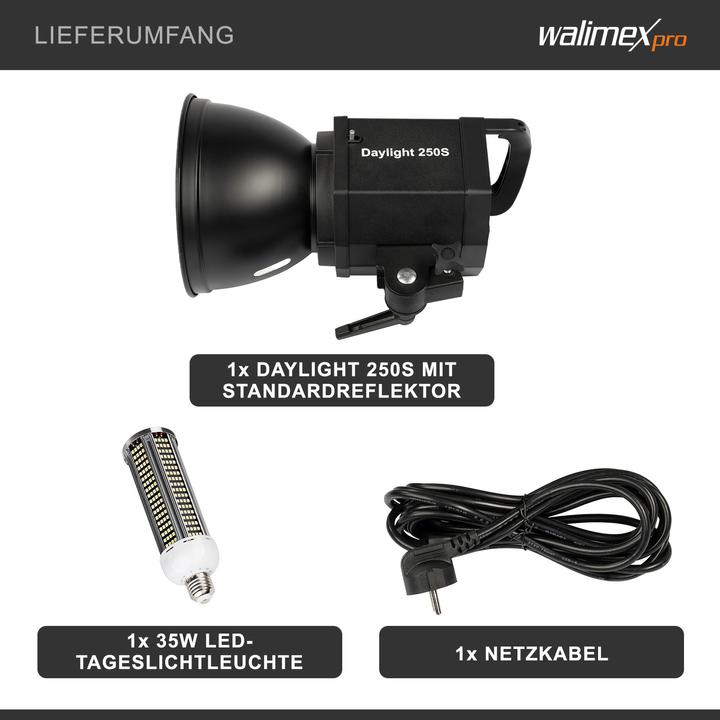 Image du produit Walimex pro Daylight 250S 1x35W (éclairage de studio)