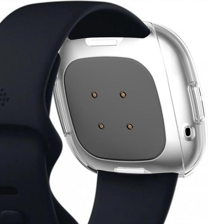 Produktbild Cover-Discount Fitbit Versa 3 / Sense - Gummi Schutz Case transparent