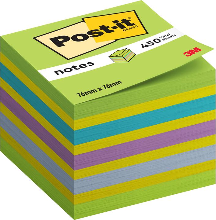 Actual product image Post-it Notes cubes (76 x 76 mm)