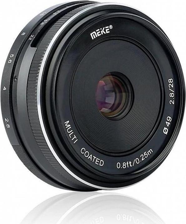 Produktbild Meike 28mm f/2.8 Sony E Mount (Sony E, APS-C / DX)