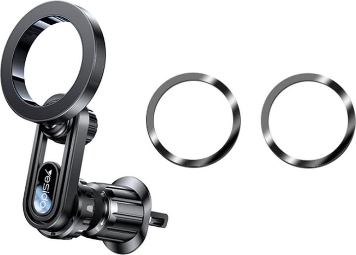 Actual product image Yesido - Car Holder (C157) - Magnetic Grip, for Air Vent - Black