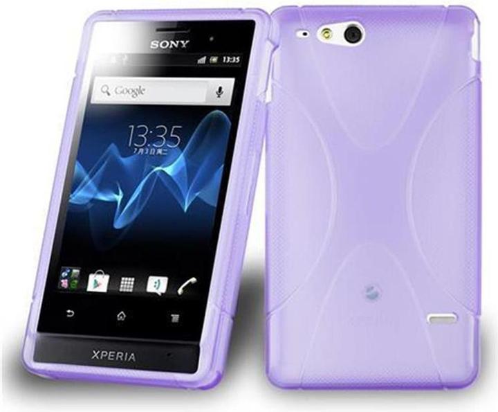 Image du produit Cadorabo TPU X-Line Cover (Sony Xperia Go ST27i)