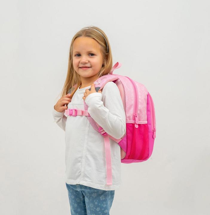 Actual product image Belmil Kindergarten backpack with chest strap and name tag
