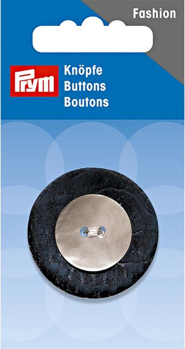 Image du produit Prym Bouton 2 trous coco/nacre, bleu/écru 34 mm