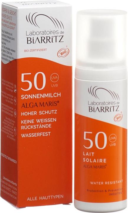 Immagine prodotto Laboratoires de Biarritz Latte solare (Latte solare, SPF 50, 100 ml, 168 g)