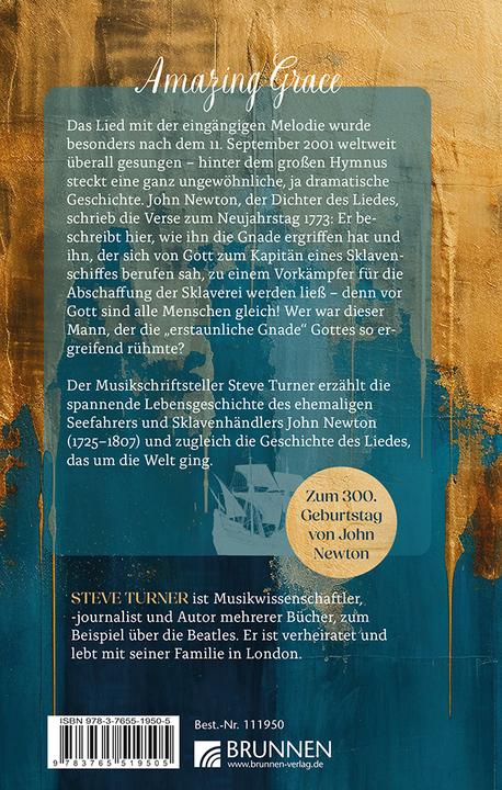 Valeurs nutritives et ingrédients Amazing Grace (Allemand, Steve Turner, 2024)