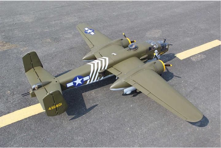 Image du produit Seagull Models ( SG-Models ) B-25 MITCHELL GIANT SCALE ARF 2,4M MIT ELEKTR. EINZIEHFAHRWERK, matt
