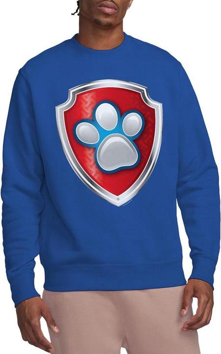 Actual product image Paw Patrol Unisex Adult Badge Sweatshirt (XL)