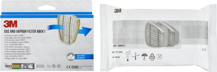 Produktbild 3M Austauschfilter (ABEK1, 2 x)
