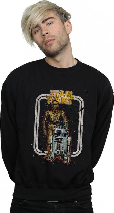 Produktbild Star Wars R2D2 And C3PO Vintage Sweatshirt (4XL)