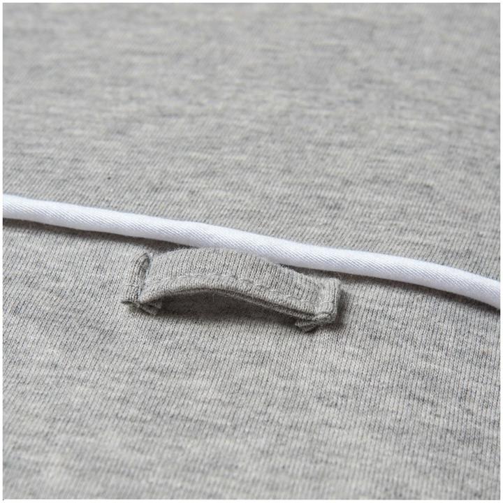 Produktbild nordic coast company Wickelauflage Stoff mit abnehmbarem Frotteehandtuch (70 x 80 cm)