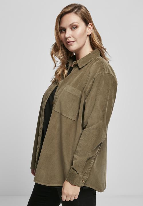 Actual product image Urban Classics Long sleeve shirt Corduroy Oversized (S)