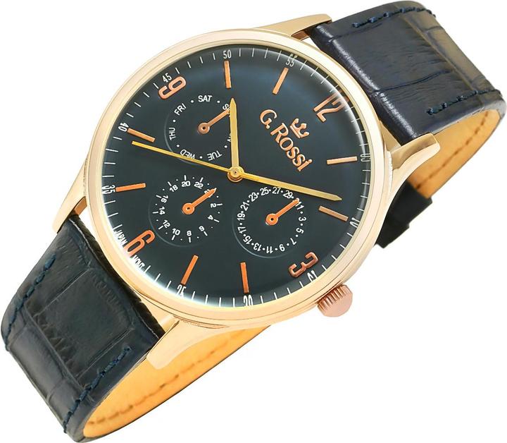 Produktbild Gino Rossi watch 10737A-6F3 (zg258f) blue (42 mm)