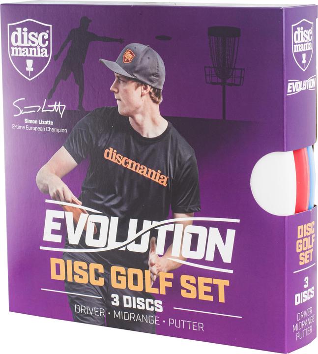 Immagine prodotto Discmania Diskgolfo diskų rinkinys Evolution 3 Disc Set