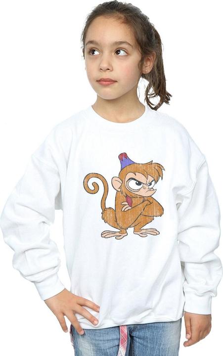 Actual product image Disney Girls Aladdin Classic Angry Abu Sweatshirt (152, 158)