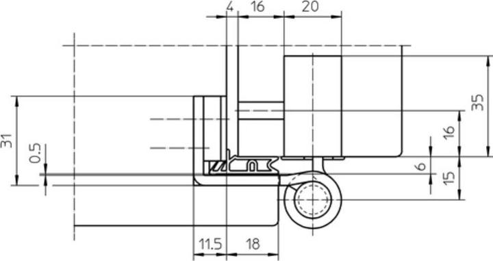 Produktbild Simonswerk Haustürbänder BAKA Protect 4010 3D und 3D FD