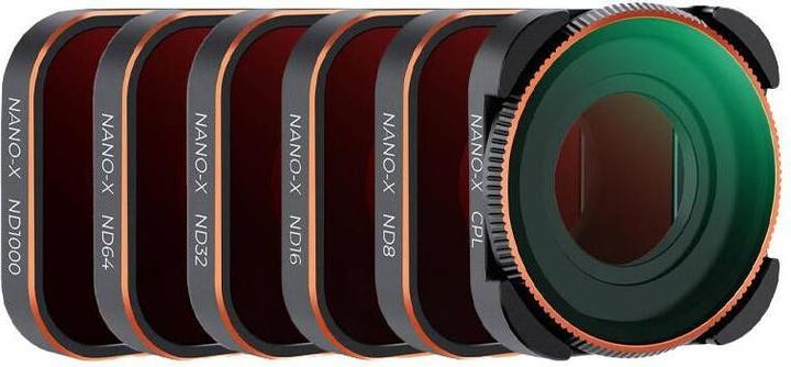 Image du produit K&F Concept Filtres CPL+ND (8/16/32/64/1000) Kit pour Hero 9 / Hero 10 (GoPro Hero 9, Hero 10)