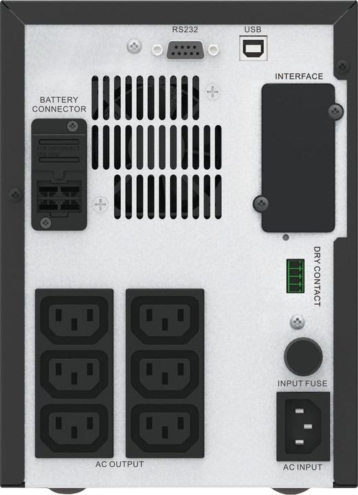 Actual product image APC USV SMV1500CAI, 1500VA/1050W (1500 VA, 1050 W, Line-interactive UPS)