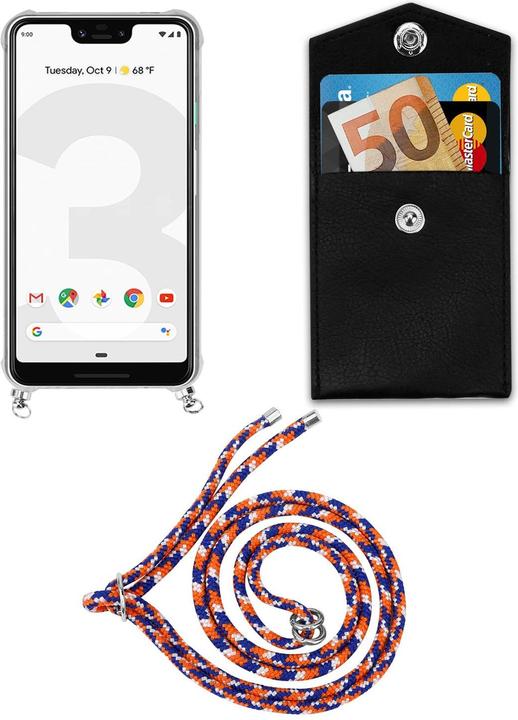 Produktbild Cadorabo TPU Handy Kette SILBER Cover