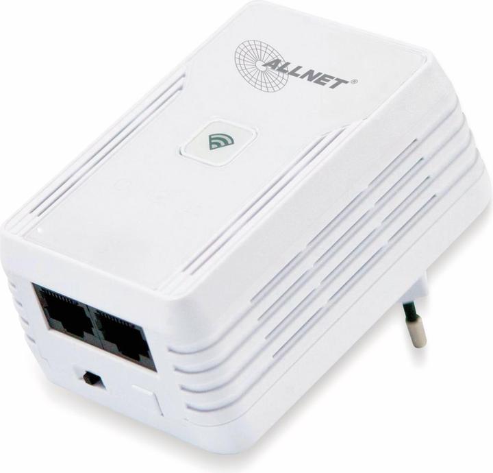 Produktbild Allnet Powerline 500Mbit Ethernet Bridge + 300Mbit Wifi AP - ALL1682511v2 (500 Mbit/s)